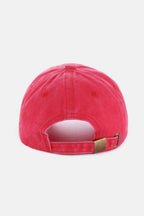 Zenana Washed ATLANTA Embroidered Baseball Cap - Delanoir