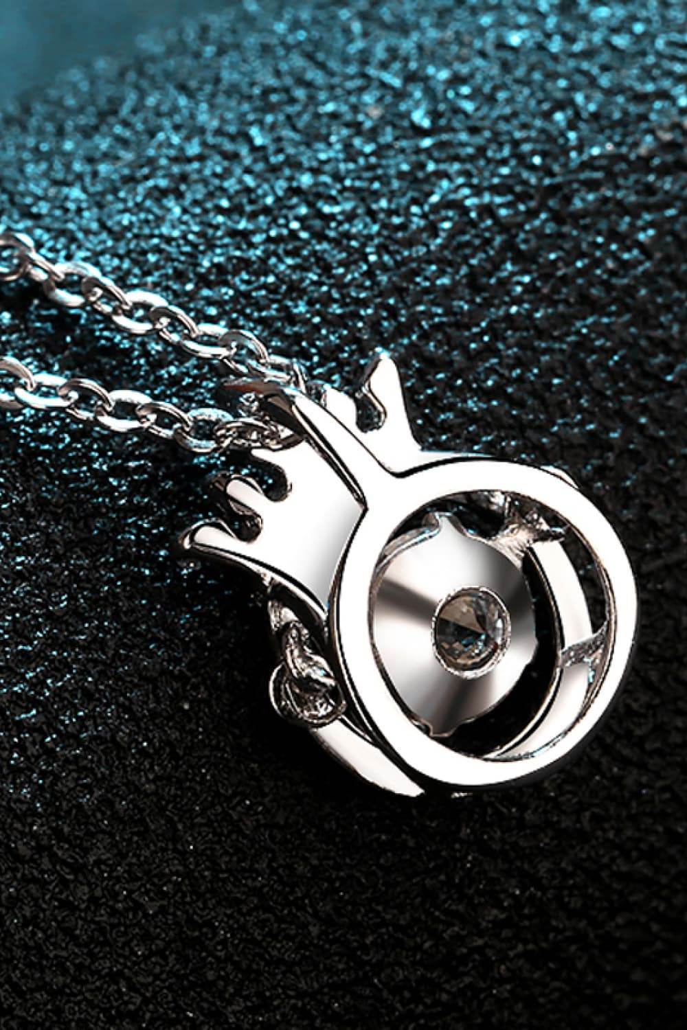 Moissanite 925 Sterling Silver Necklace - Delanoir
