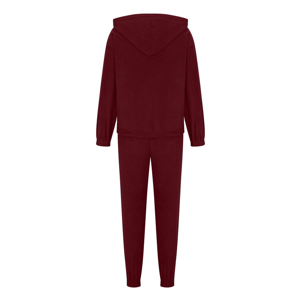 Zip Up Long Sleeve Hoodie and Joggers Set - Delanoir