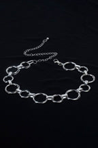 Alloy Chain Circle Shape Belt - Delanoir