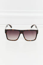 Tortoiseshell Square Full Rim Sunglasses - Delanoir