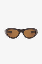 Polycarbonate Frame Cat-Eye Sunglasses - Delanoir