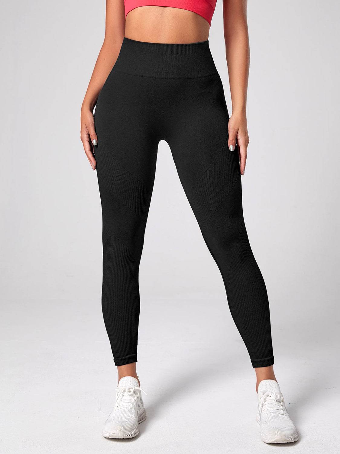 High Waist Active Leggings - Delanoir