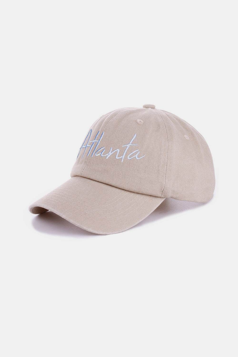 Zenana Washed ATLANTA Embroidered Baseball Cap - Delanoir