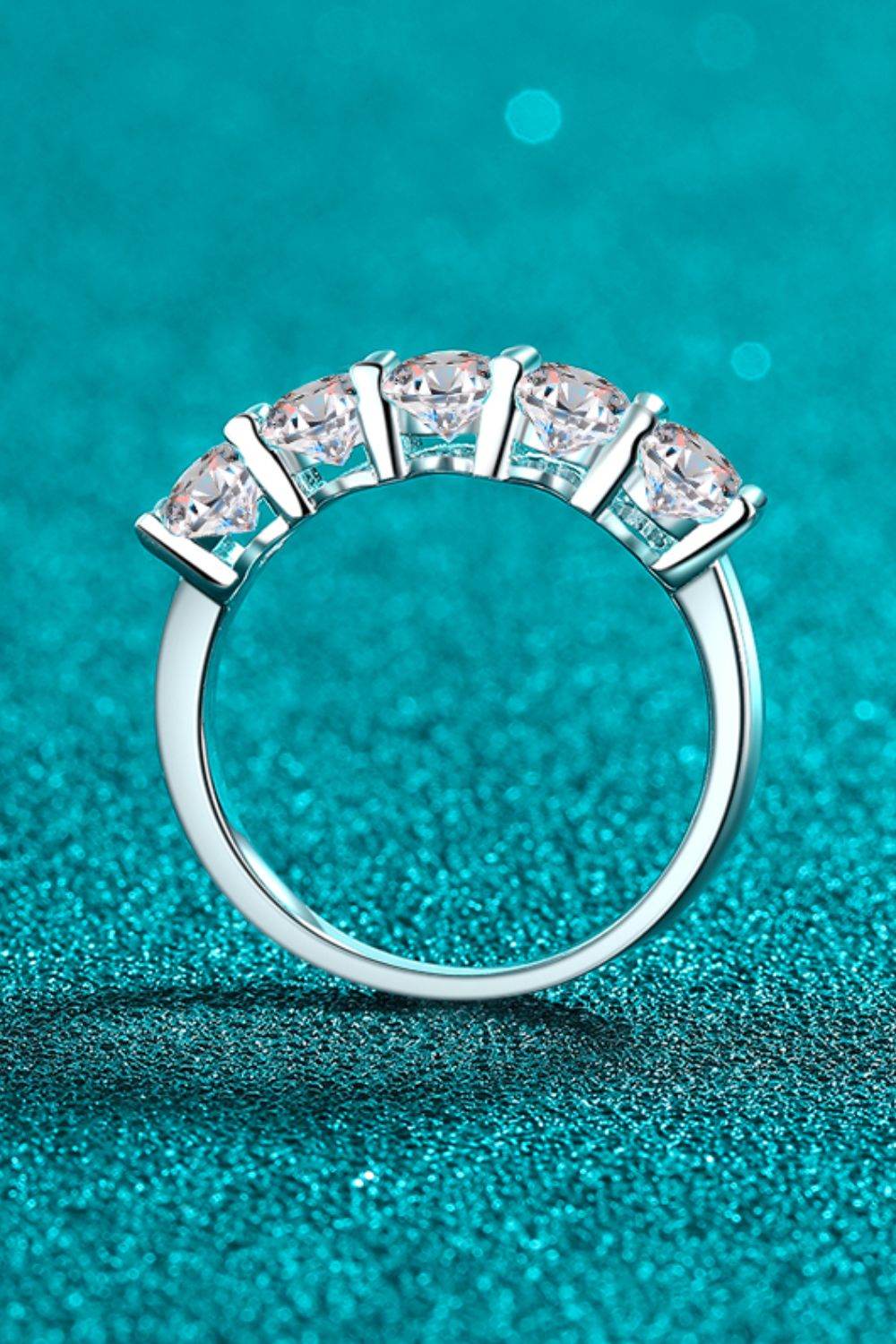 2.5 Carat Moissanite 925 Sterling Silver Ring - Delanoir
