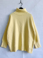 Turtleneck Long Sleeve Sweater - Delanoir
