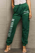 Simply Love Full Size BE YOUR OWN SUN Graphic Sweatpants - Delanoir