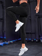 High Waist Active Leggings - Delanoir