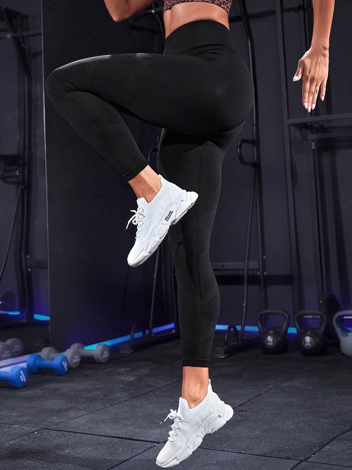 High Waist Active Leggings - Delanoir