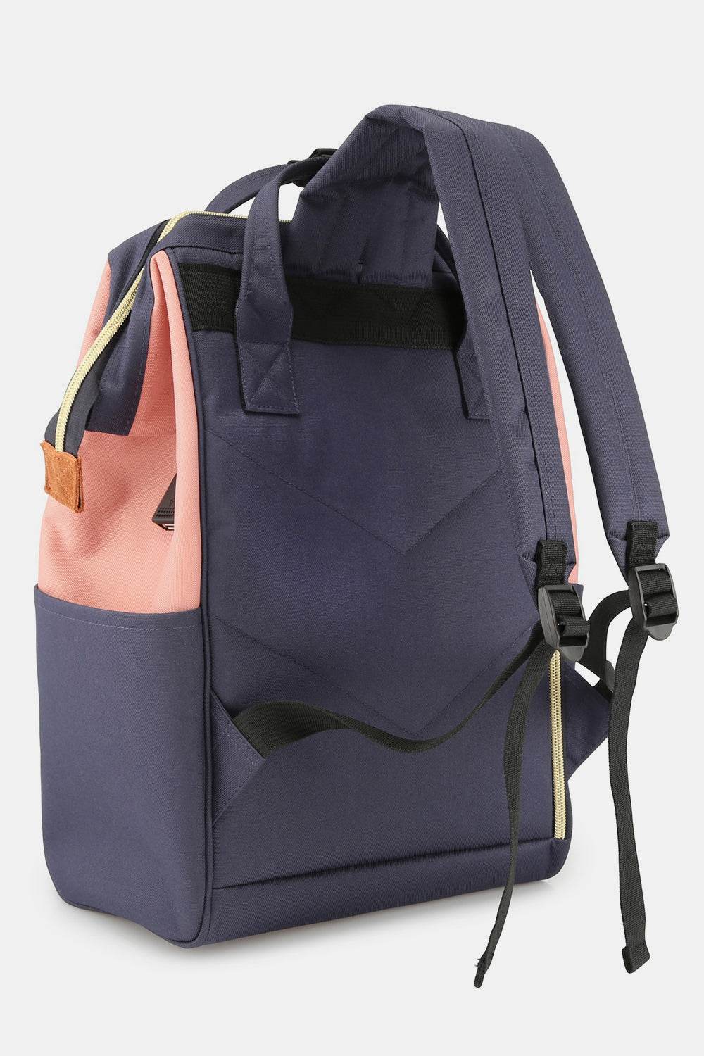 Himawari Waterproof Canvas Backpack Bag with Side Pockets - Delanoir