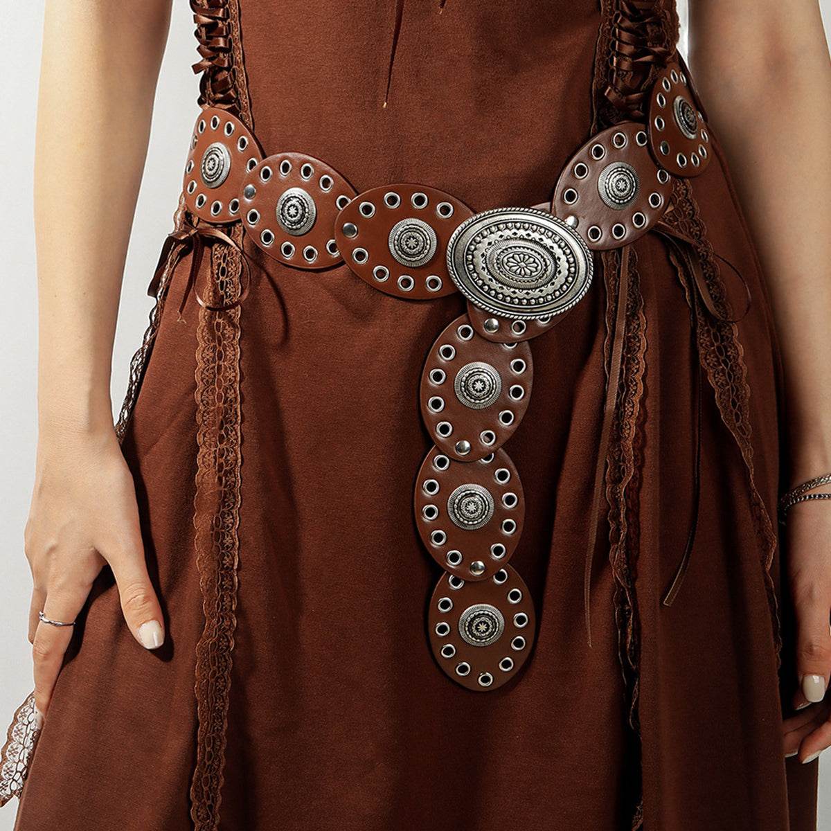 Oval PU Belt - Delanoir