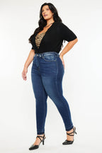 Kancan Full Size High Rise Ankle Skinny Jeans - Delanoir