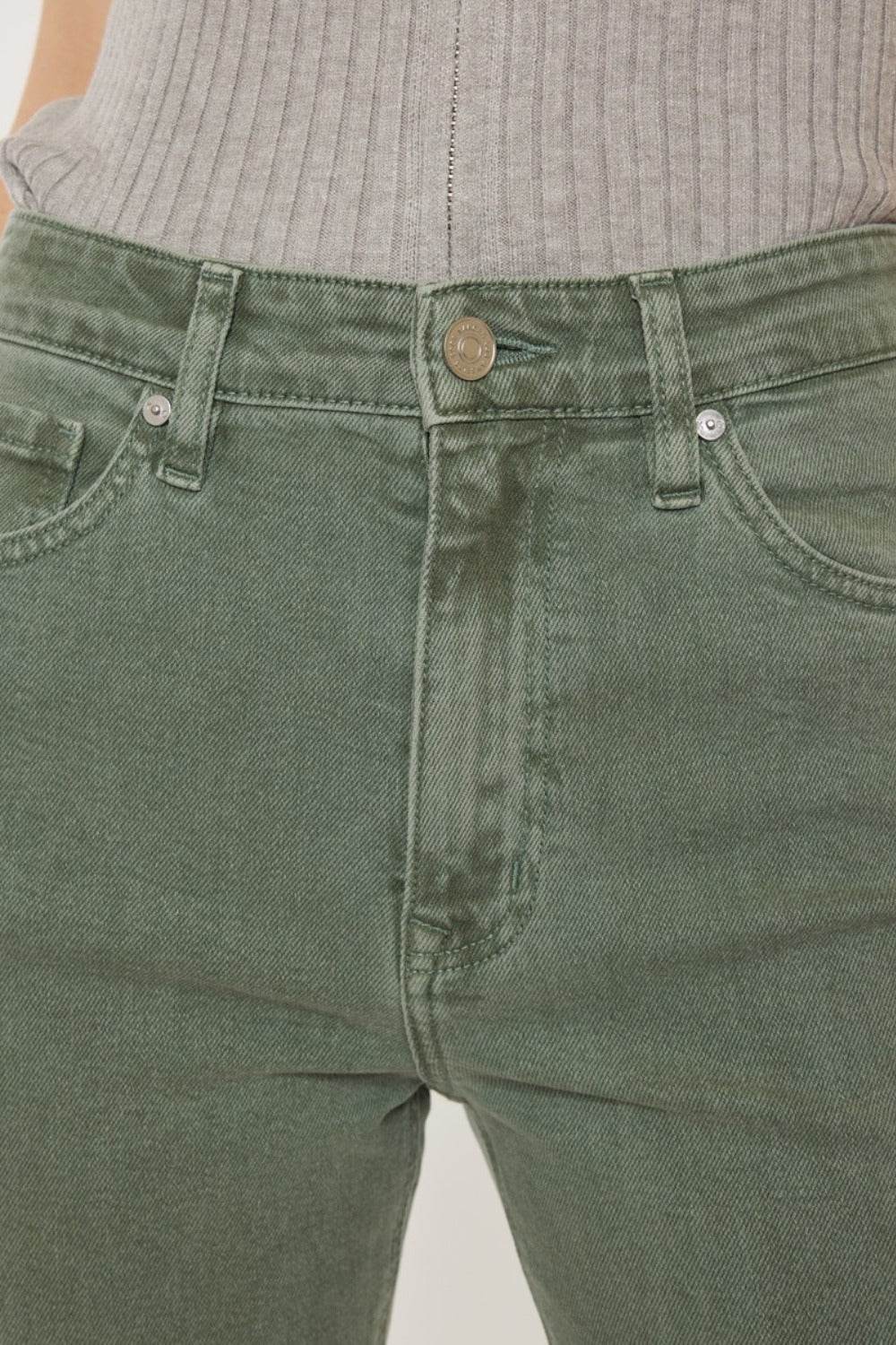 Kancan Ultra High Rise Straight Jeans - Delanoir
