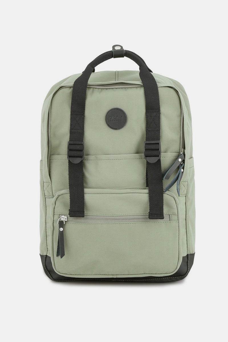 Himawari Waterproof Canvas Backpack Bag with Side Pockets - Delanoir