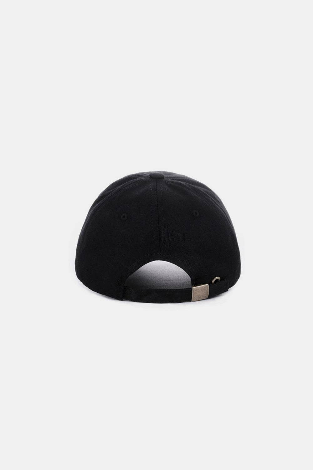 Zenana Ribbon Bow Chenille Patch Baseball Cap - Delanoir
