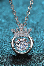 Moissanite 925 Sterling Silver Necklace - Delanoir