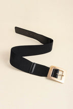 Alloy Buckle PU Leather Belt - Delanoir