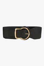 Zinc Alloy PU Leather Belt - Delanoir