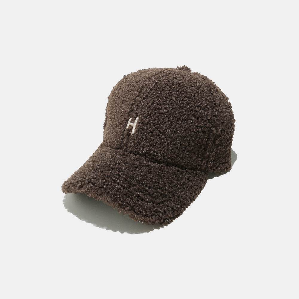 Sherpa Letter H Embroidered Cap - Delanoir