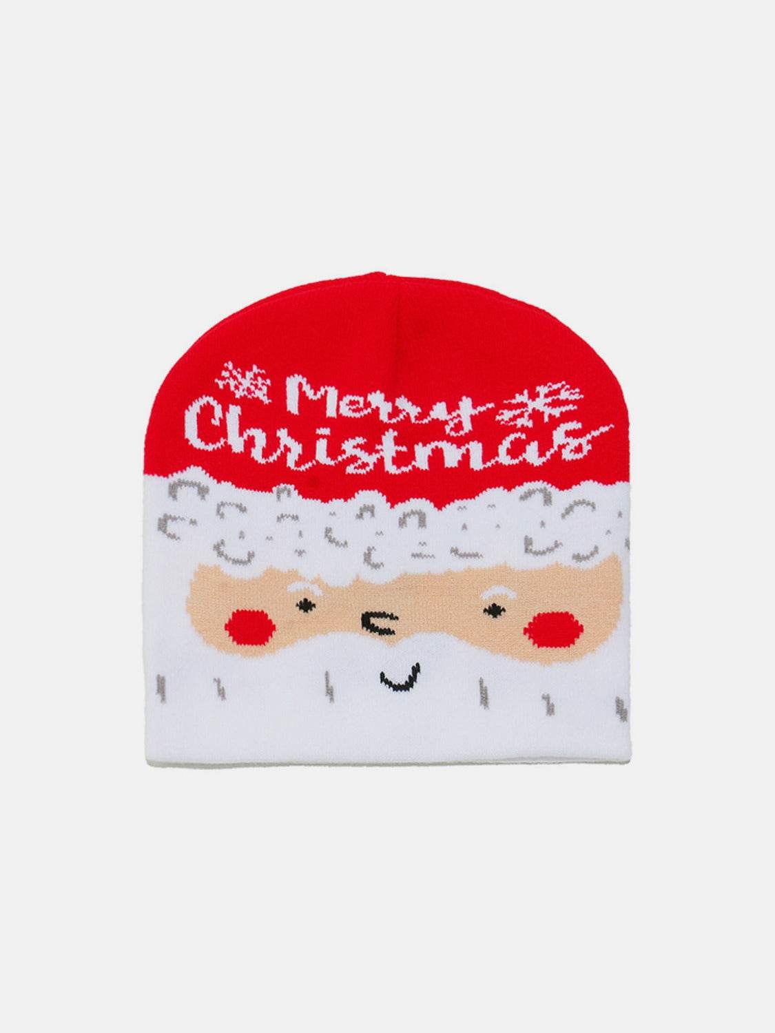 Christmas Pattern Knit Hat - Delanoir