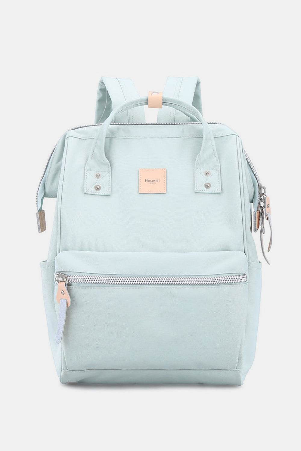 Himawari Water Resistant Canvas Backpack Bag with Side Pockets - Delanoir