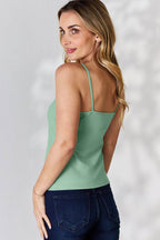 Basic Bae Full Size Round Neck Slim Cami - Delanoir