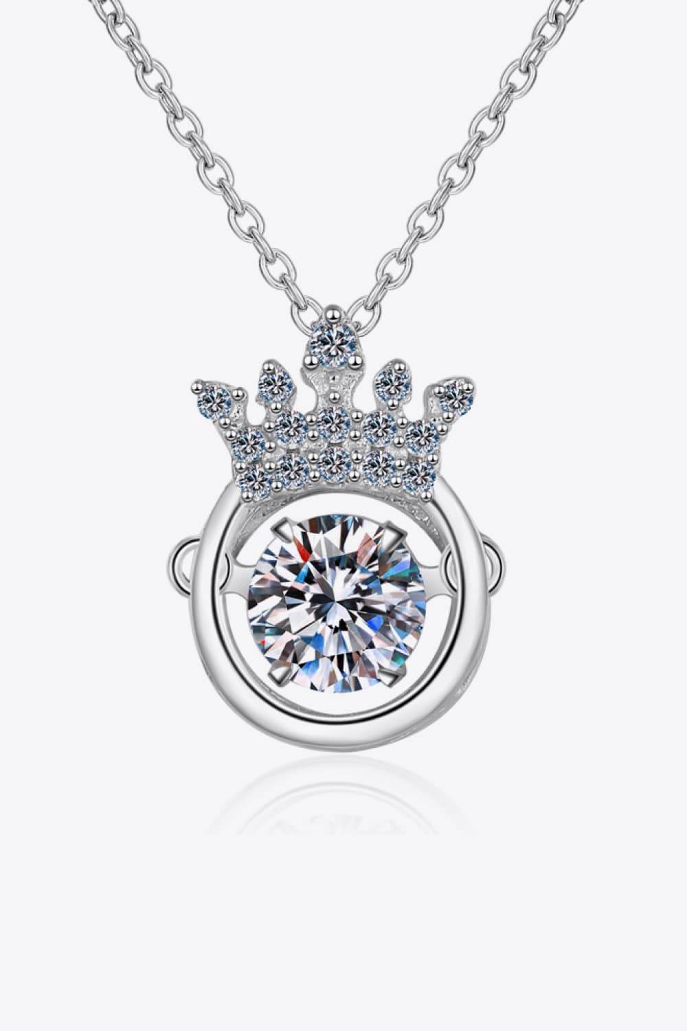 Moissanite 925 Sterling Silver Necklace - Delanoir