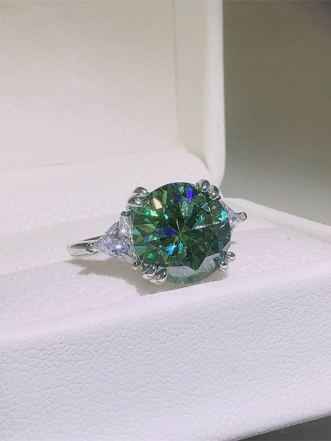 5 Carat Moissanite 925 Sterling Silver Ring - Delanoir