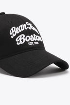 Embroidered Graphic Adjustable Baseball Cap - Delanoir