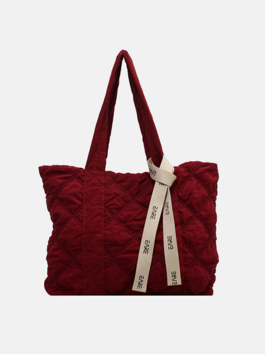 Quilted Nylon Large Tote Bag - Delanoir