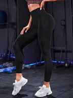 High Waist Active Leggings - Delanoir