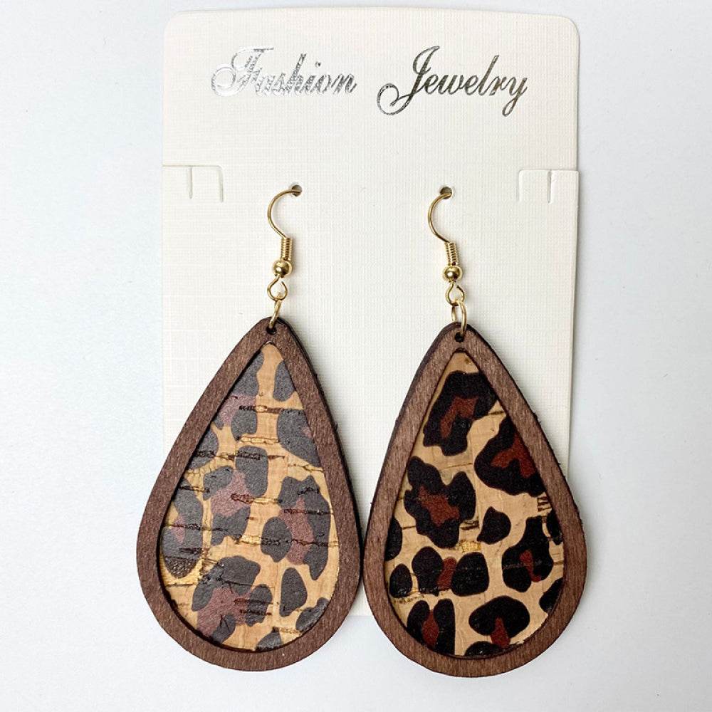 Teardrop Dangle Earrings - Delanoir