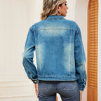 Washed Denim Jacket - Delanoir
