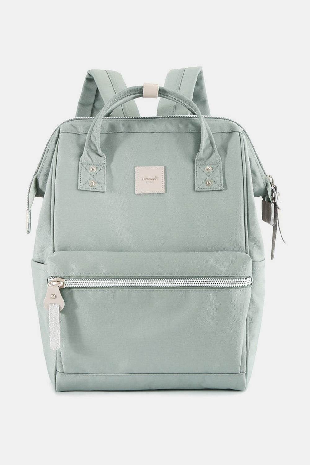 Himawari Water Resistant Canvas Backpack Bag with Side Pockets - Delanoir