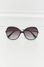 Metal-Plastic Hybrid Full Rim Sunglasses - Delanoir