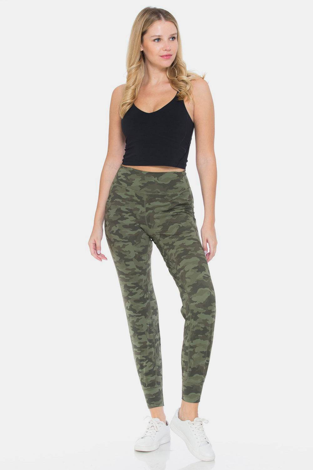 Leggings Depot Camouflage High Waist Leggings - Delanoir