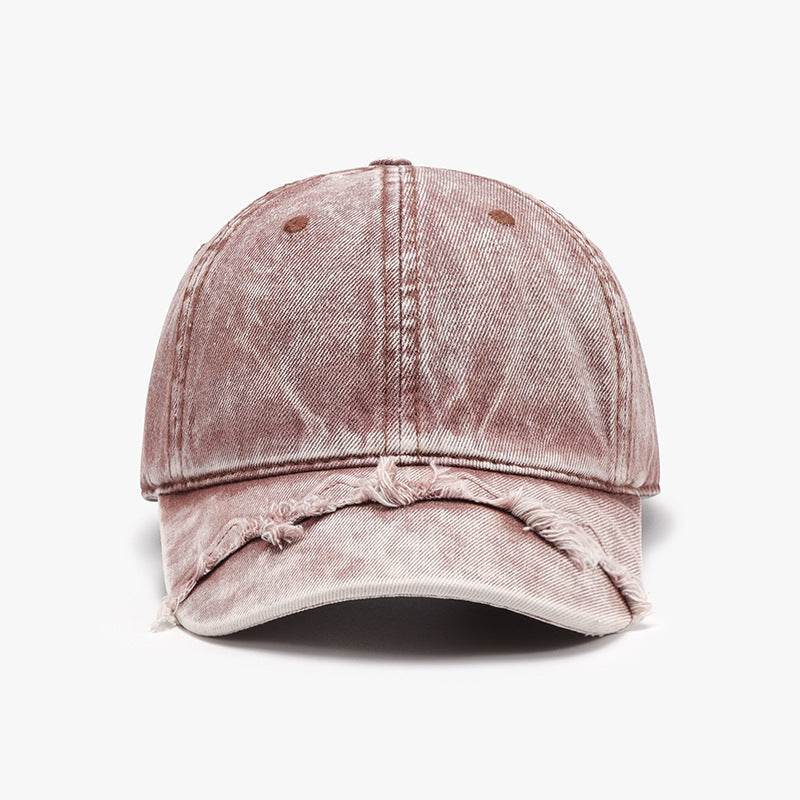 Fringe Adjustable Cotton Baseball Cap - Delanoir