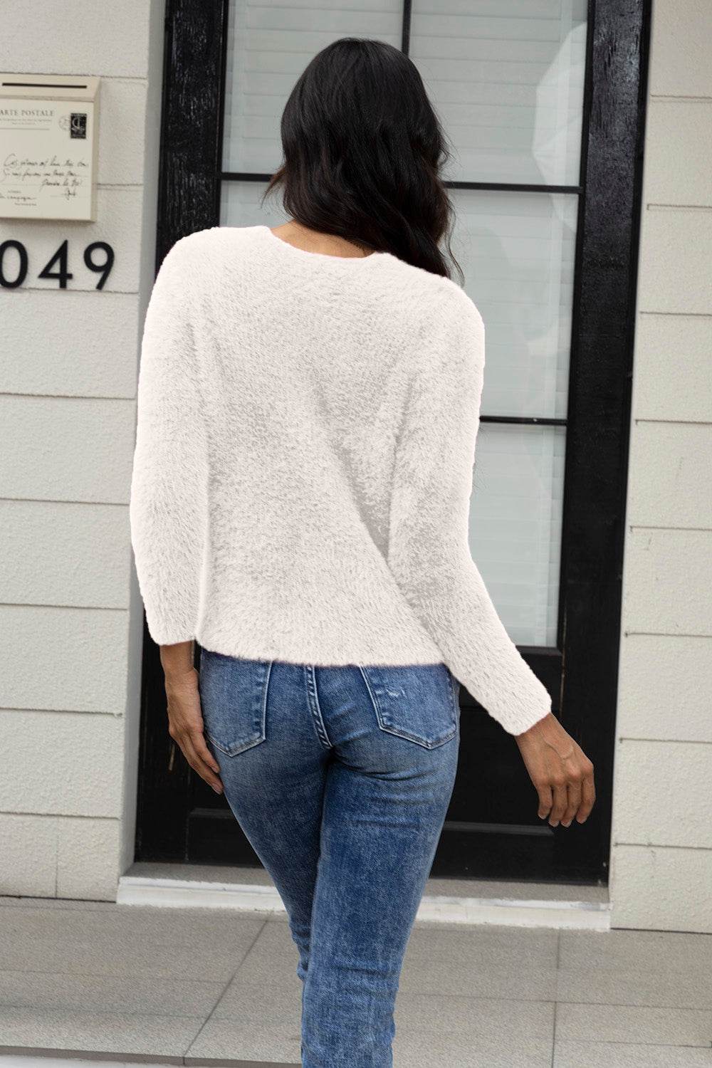 Cropped Cami and Open Front Cardigan Set - Delanoir