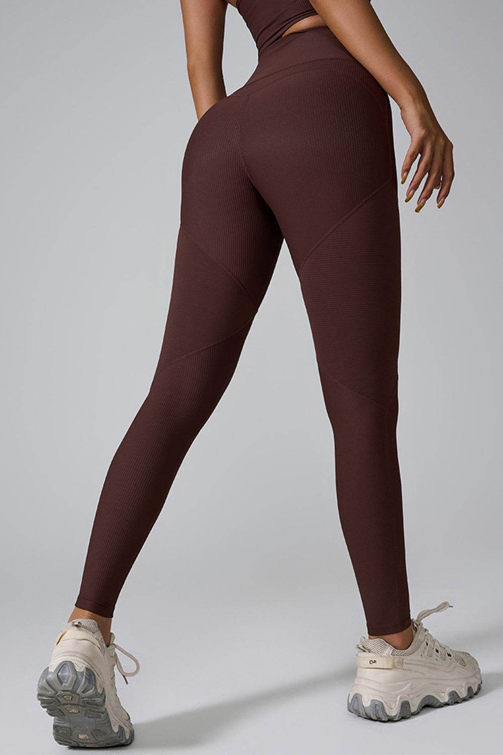 High Waist Active Leggings - Delanoir