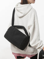 Puffy Nylon Medium Crossbody Bag - Delanoir