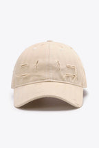 Distressed Adjustable Baseball Cap - Delanoir