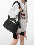 Puffy Nylon Medium Crossbody Bag - Delanoir