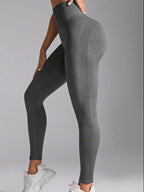 High Waist Active Leggings - Delanoir