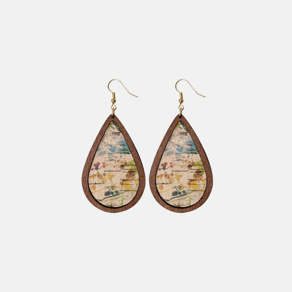 Teardrop Dangle Earrings - Delanoir