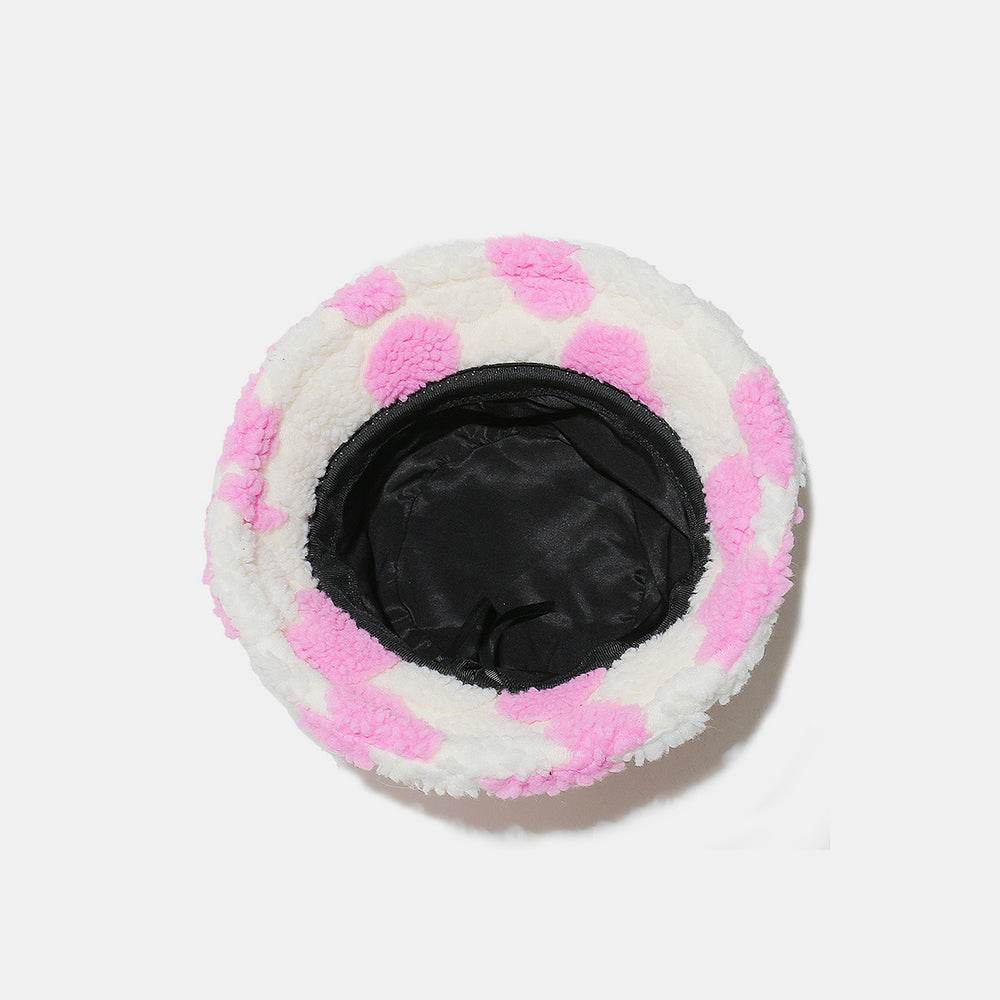 Contrast Heart Bucket Hat - Delanoir