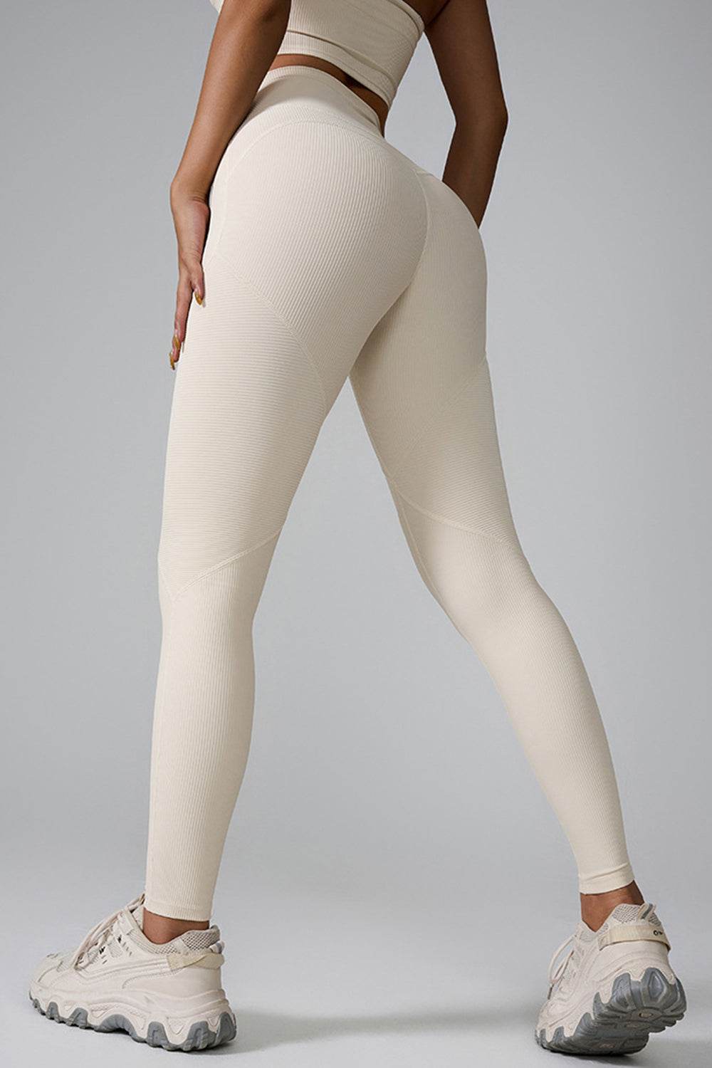 High Waist Active Leggings - Delanoir