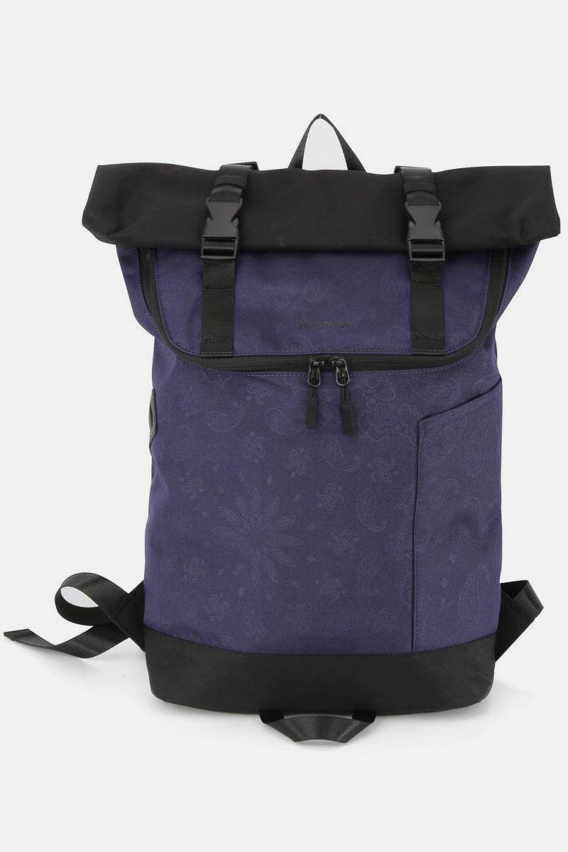 Himawari Contrast Waterproof Canvas Backpack Bag - Delanoir