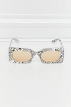 Tortoiseshell Rectangle Polycarbonate Sunglasses - Delanoir