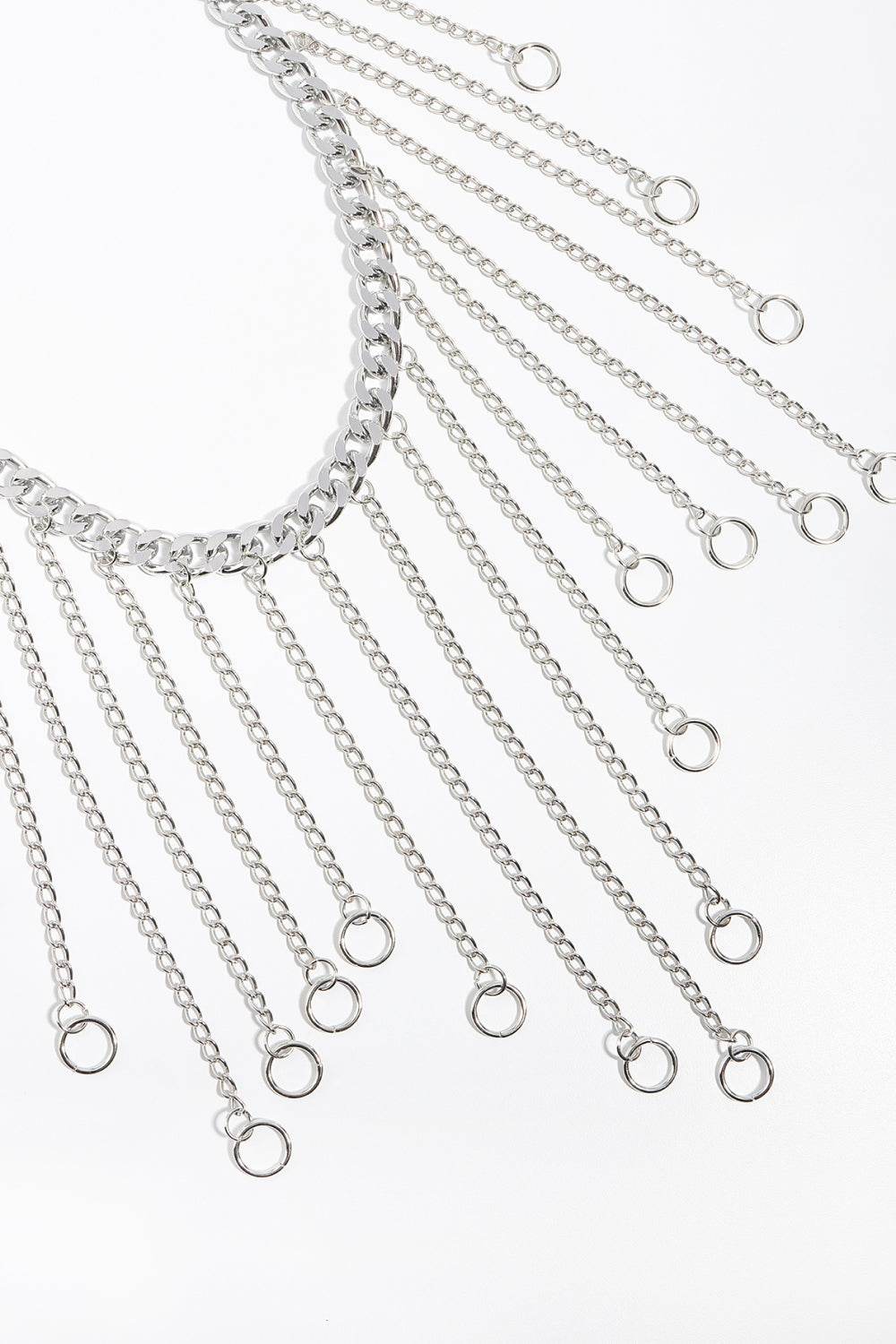 Fringe Chain Alloy Belt - Delanoir