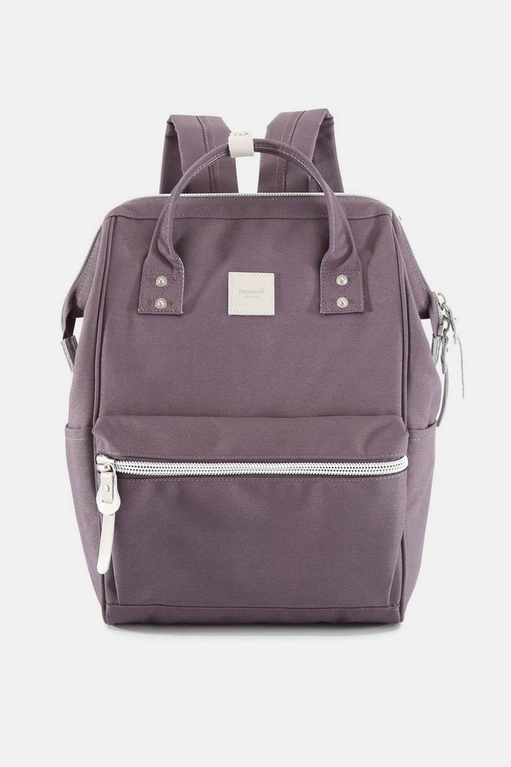 Himawari Water Resistant Canvas Backpack Bag with Side Pockets - Delanoir